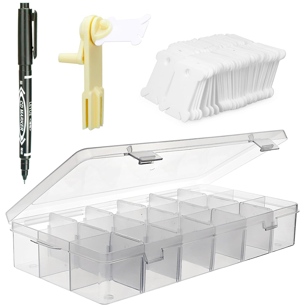 Cotton Embroidery Thread Skeins - Organizador de Linhas de Bordado com