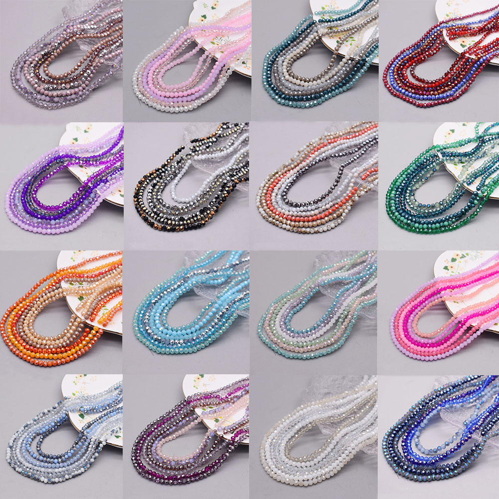 Glass Seed Beads 2Mm Jewelry Making - Esquema de cores 6 fio/saco 4mm