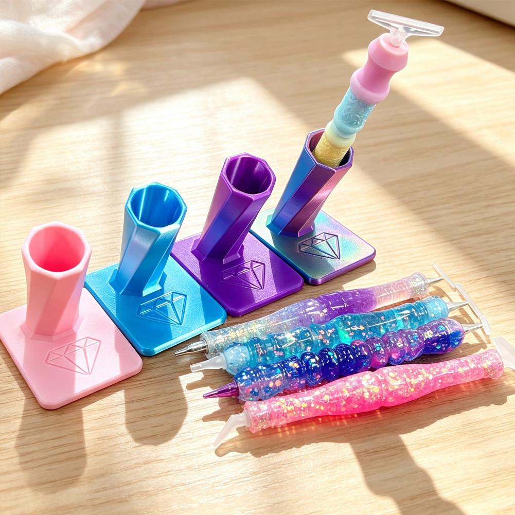 Painting Supplies - Suporte para Canetas de Pontilhamento Impresso