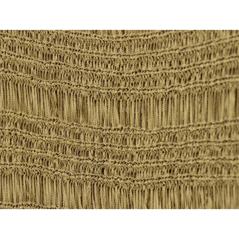 Embroidery - Suéter de Tricô Vintage com Decote