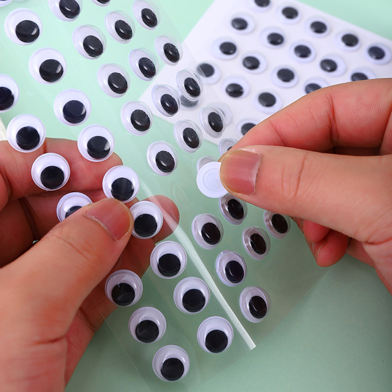 Scrapbooking - Atacado de Adesivos de Olhos Mexedores