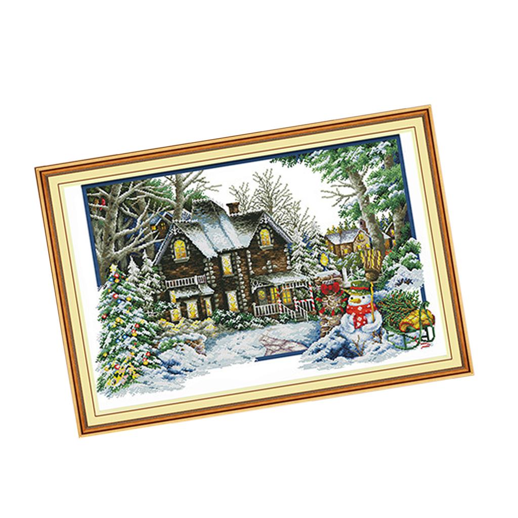 Cross Stitch Stamped Kits Beginners - Kit de ponto cruz estampado com