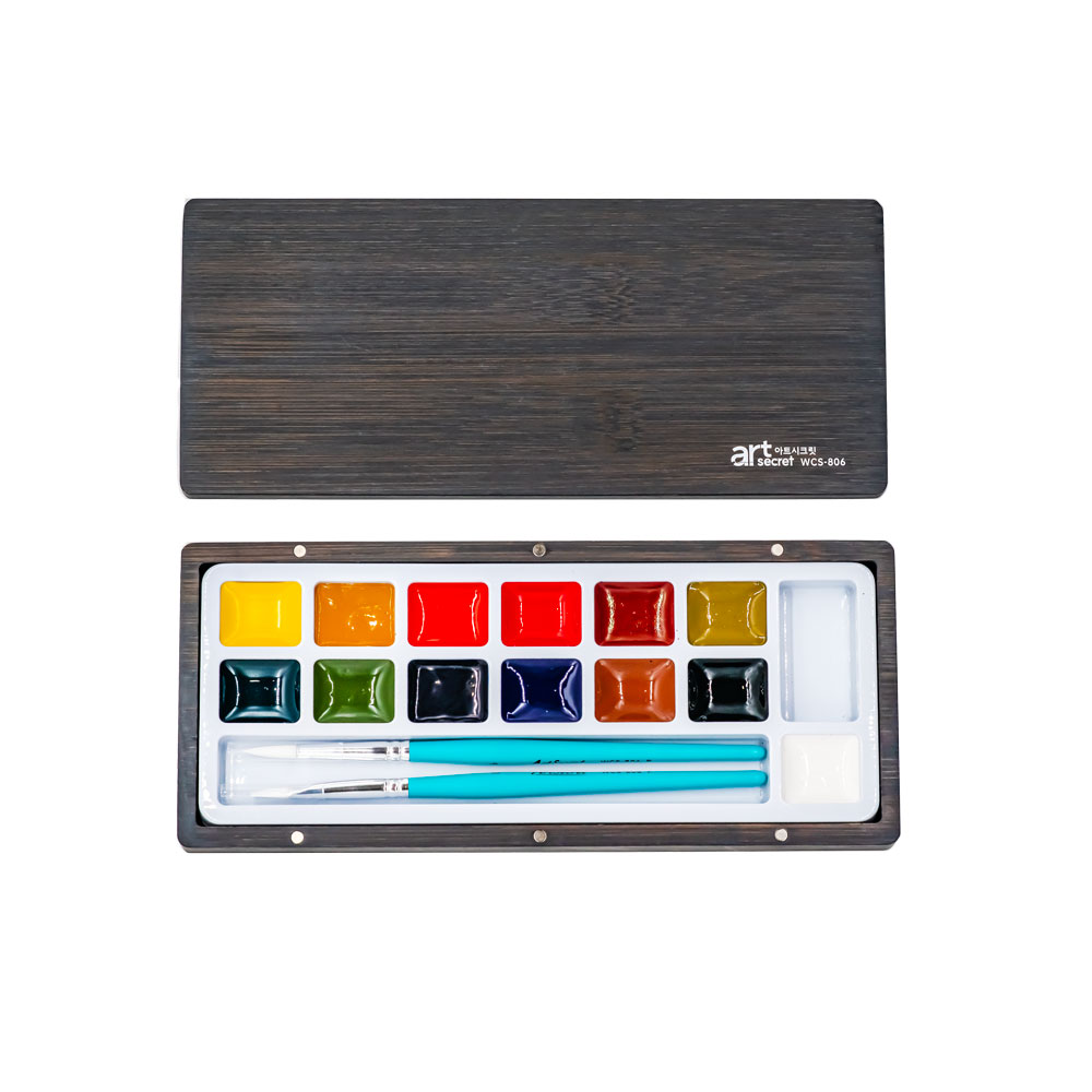 Artsecret 13 conjunto de palet - Watercolor Paint Set Solid Pigment avaliação e preço