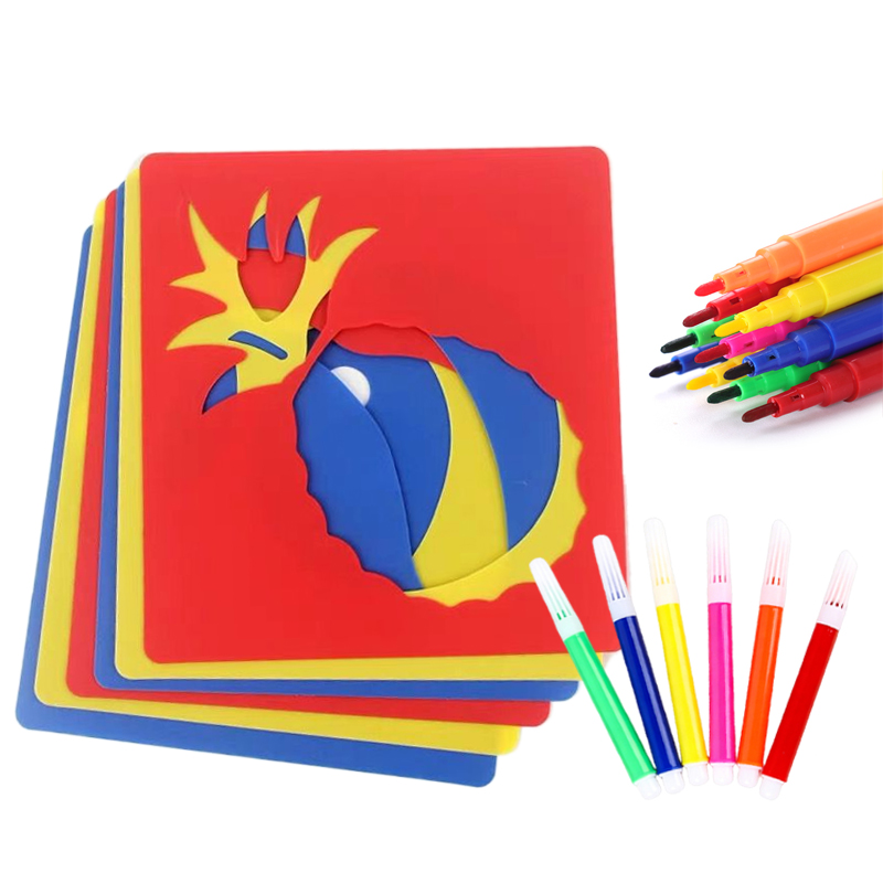 10/20 peças de estênceis para  - Painting Supplies avaliação e preço