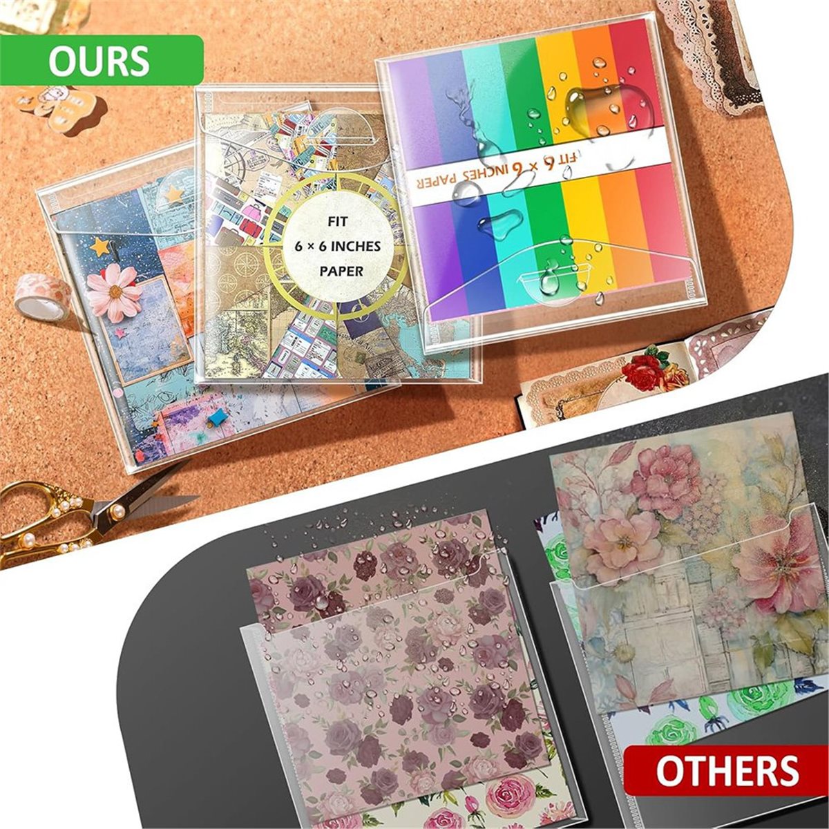 (A02R) Armazenamento para Scra - Scrapbooking avaliação e preço