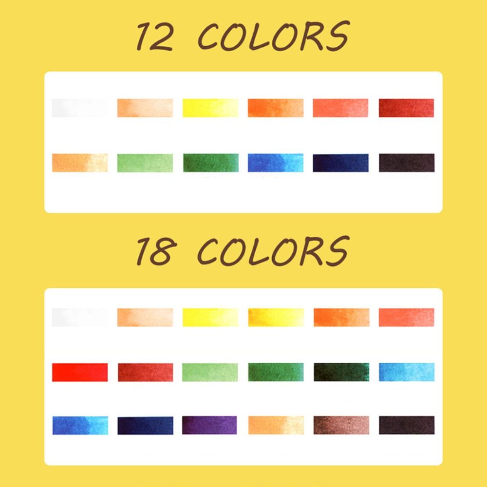 Conjunto de Tintas Aquarela Pr - Watercolor Paint Set Solid Pigment avaliação e preço