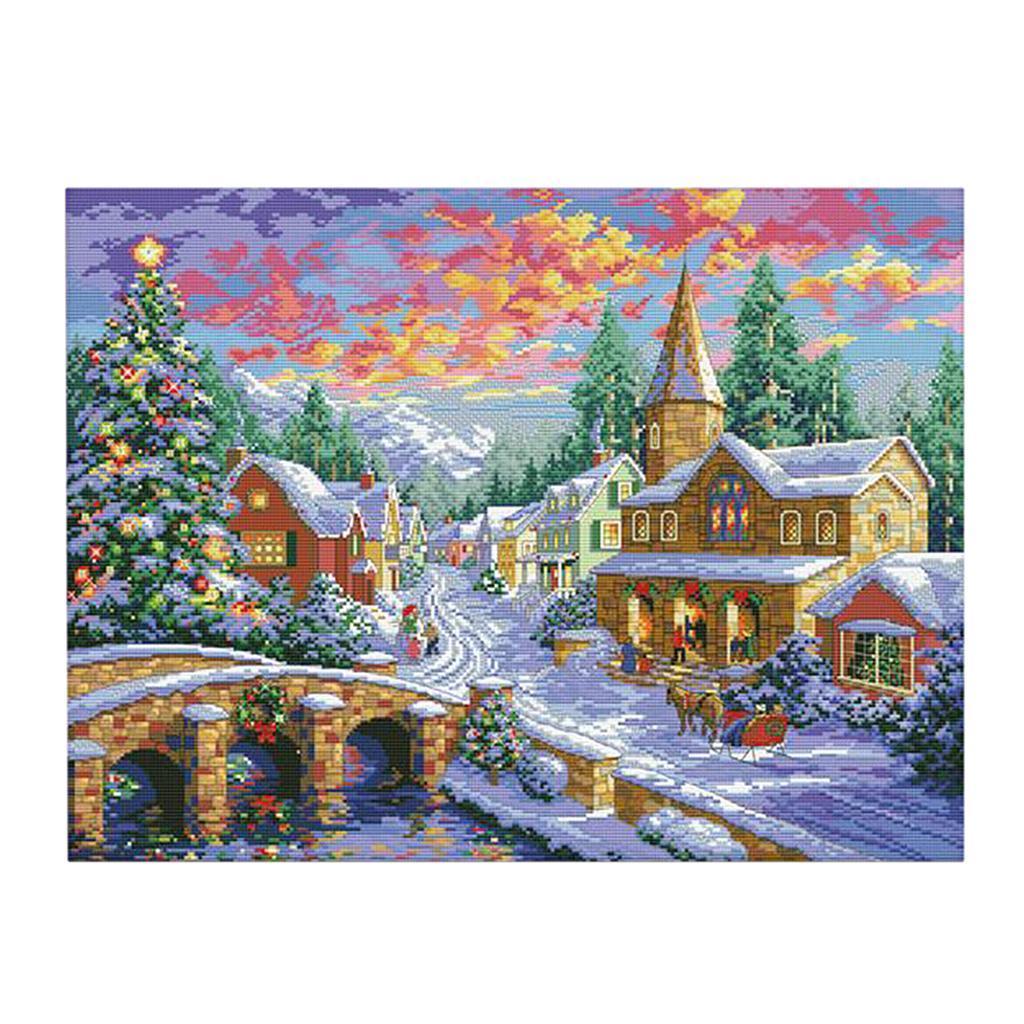 Kit de Bordado Ponto Cruz Esta - Cross Stitch Stamped Kits Beginners avaliação e preço