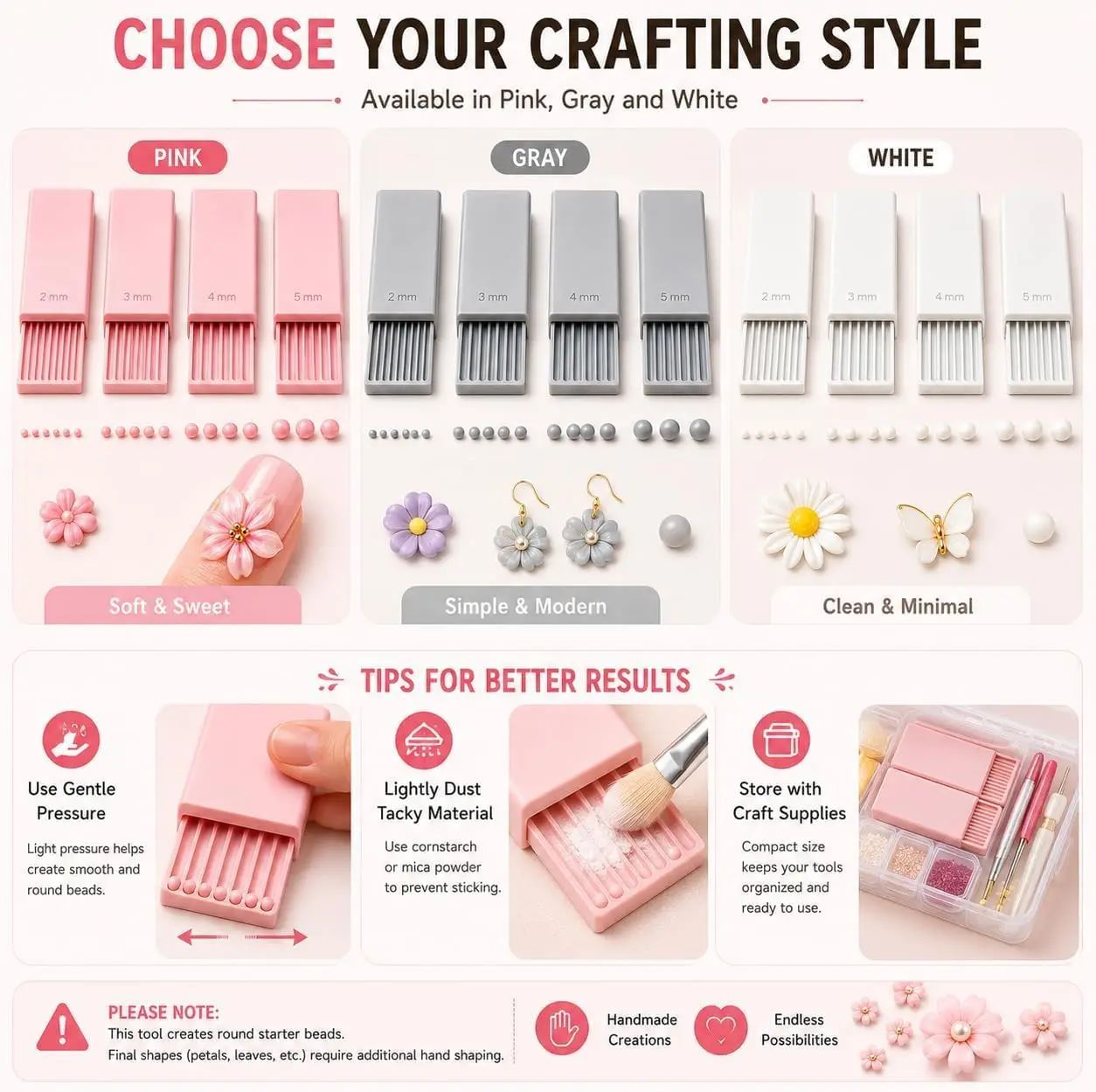 Kit 4 Peças: Ferramenta para C - Beading avaliação e preço