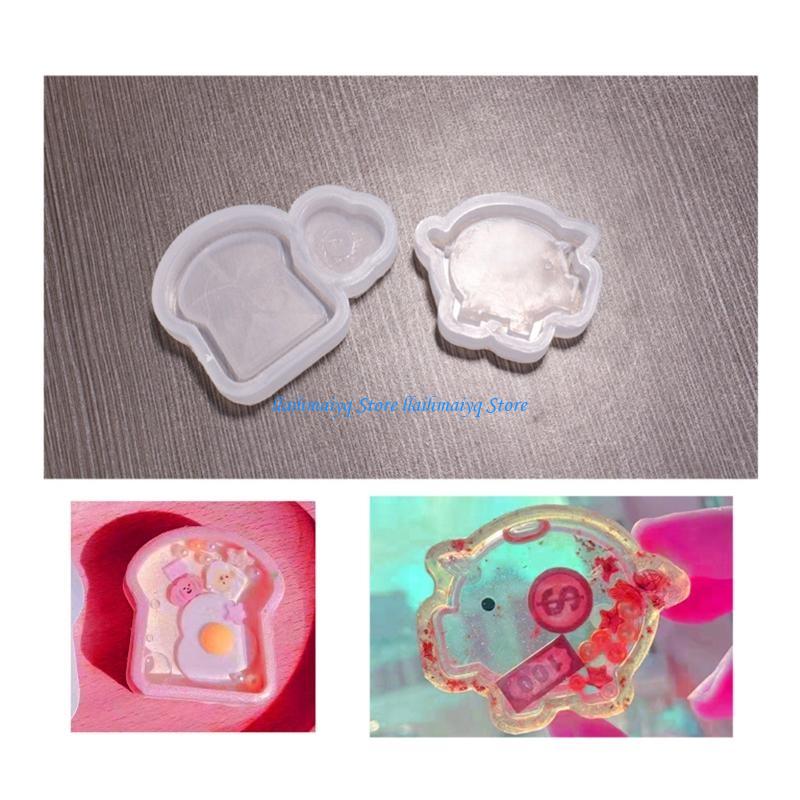 Moldes resina areia movediça 5 - Silicone Epoxy Resin Molds Set avaliação e preço