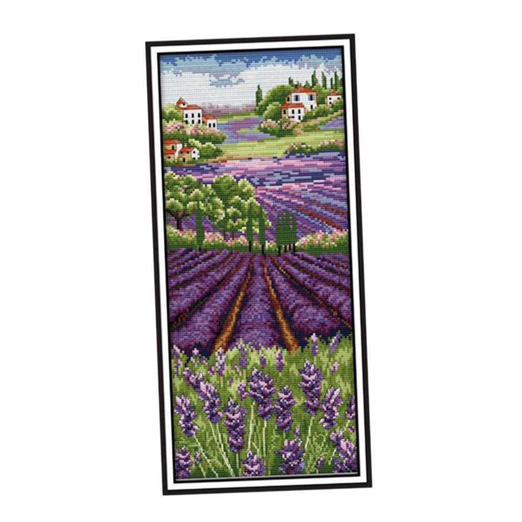 Kits de Bordado em Ponto Cruz  - Cross Stitch Stamped Kits Beginners avaliação e preço