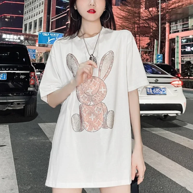 Camiseta Casual Feminina de Ve - Embroidery avaliação e preço
