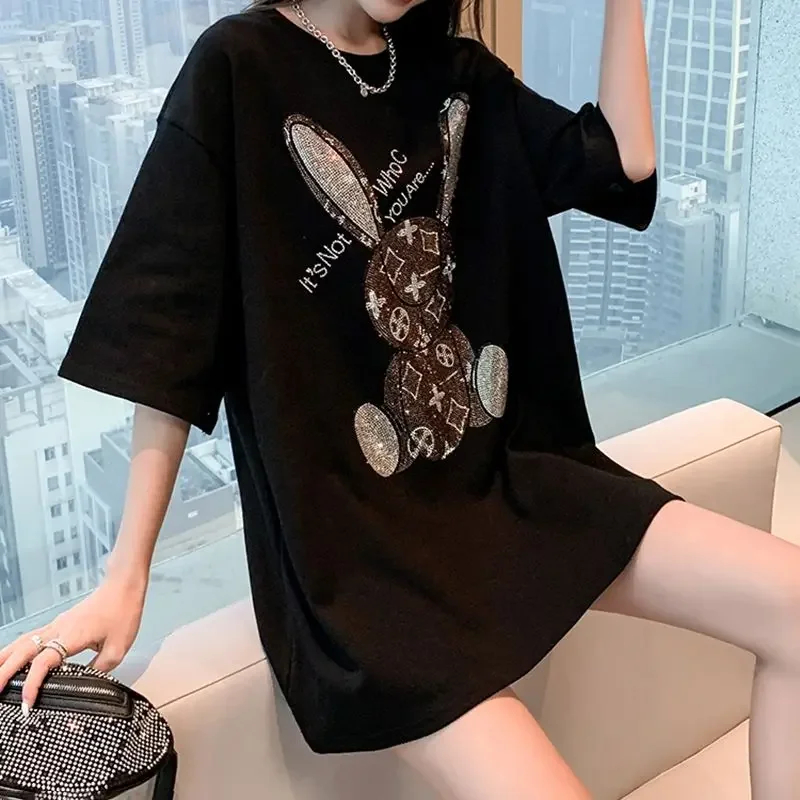 Camiseta Casual Feminina de Ve - Embroidery avaliação e preço