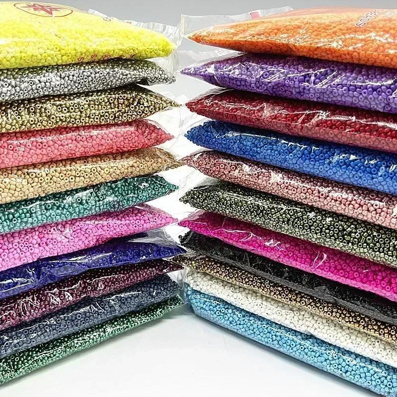 10g 2mm 3mm 4mm contas de seme - Glass Seed Beads 2Mm Jewelry Making avaliação e preço