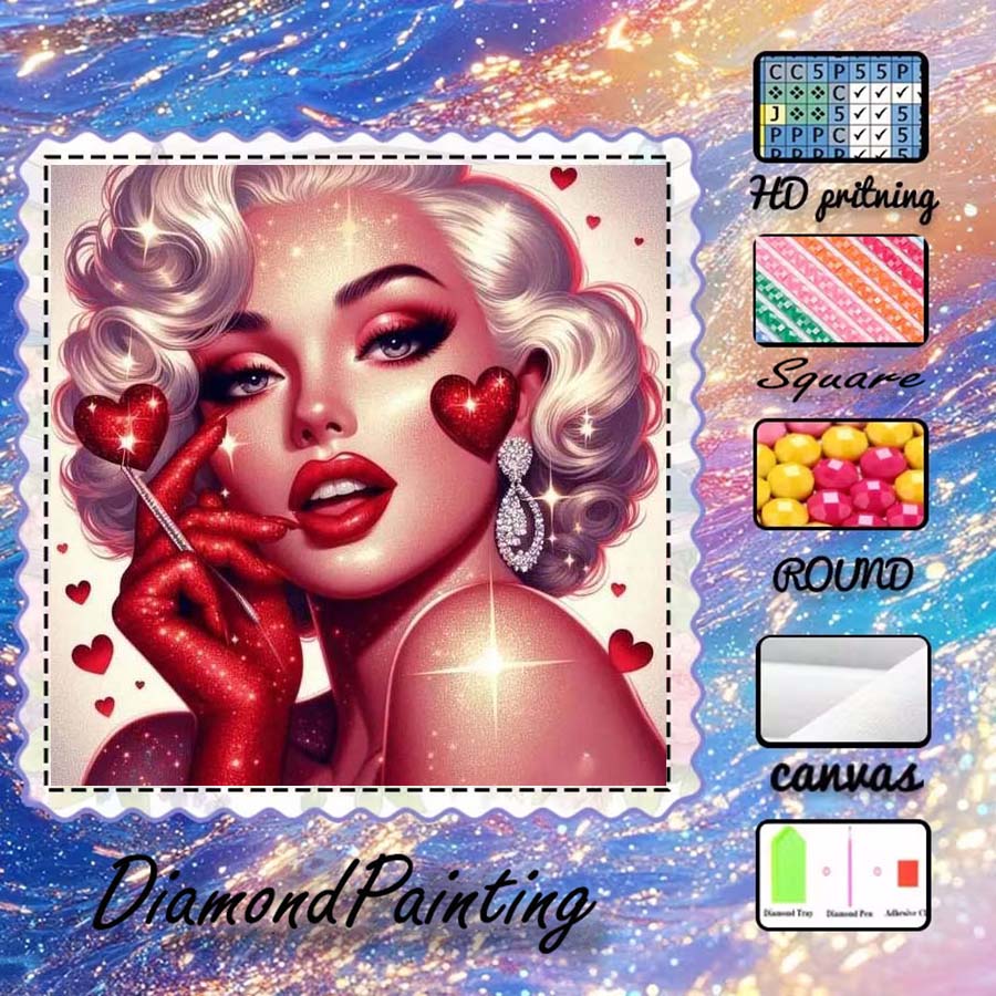 1 peça de tecido flocado 5D DI - 5D Diamond Painting Kit Full Drill avaliação e preço