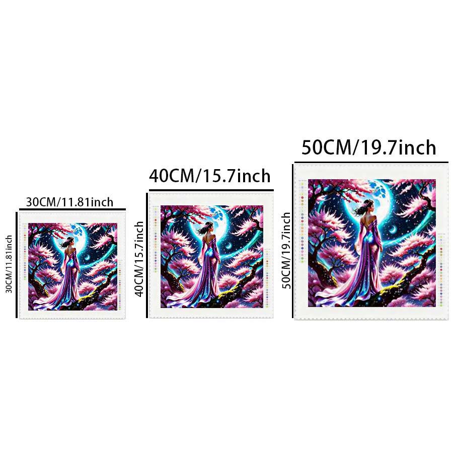 1 peça de tecido flocado 5D DI - 5D Diamond Painting Kit Full Drill avaliação e preço