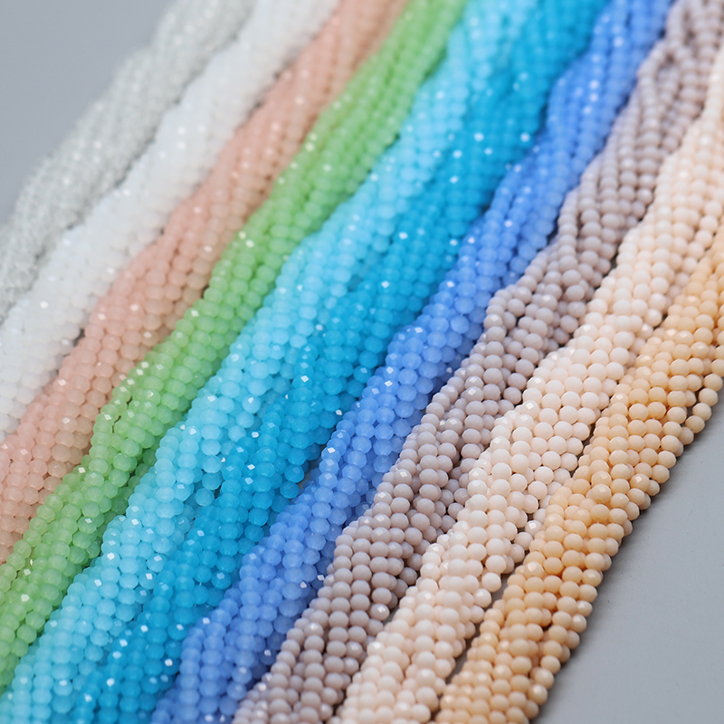 Contas de Vidro Cristal Faceta - Glass Seed Beads 2Mm Jewelry Making avaliação e preço
