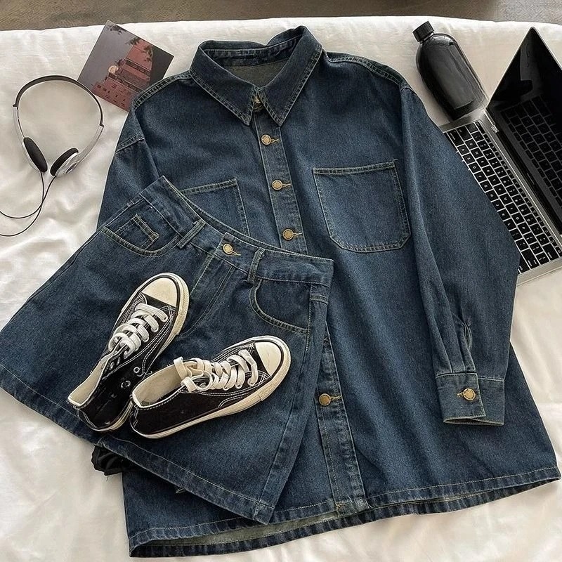 Conjunto de Saia Jeans Y2K: Ja - Embroidery avaliação e preço
