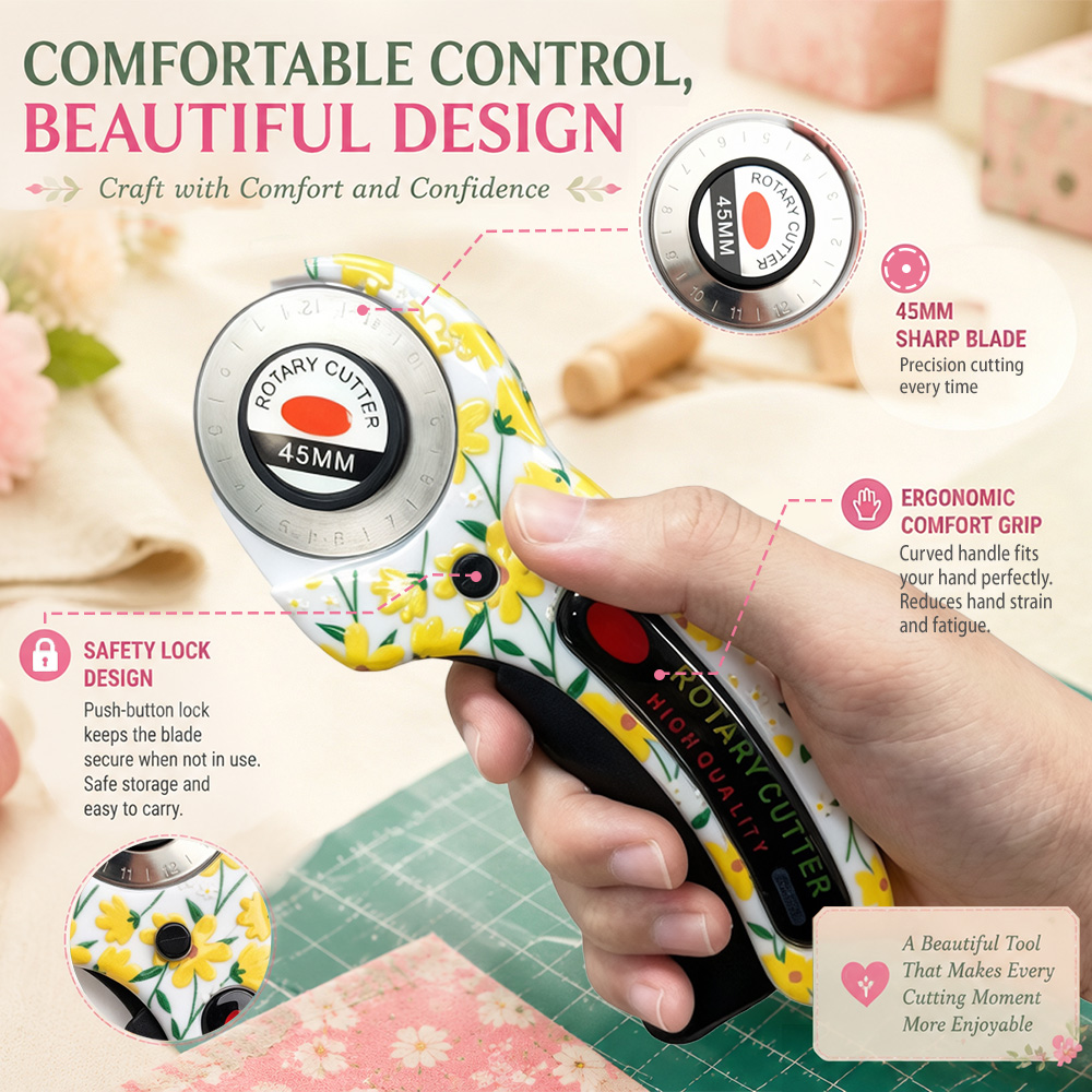 Cortador Rotativo 45mm para Pa - Rotary Cutter For Fabric 45Mm avaliação e preço