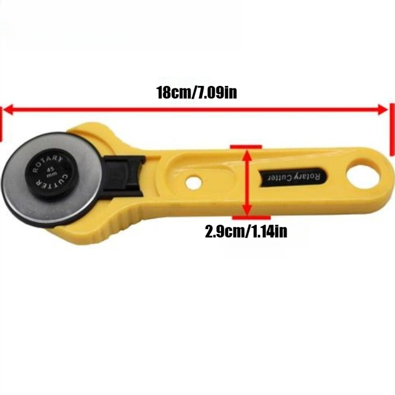 Conjunto de Cortadores Rotativ - Rotary Cutter For Fabric 45Mm avaliação e preço