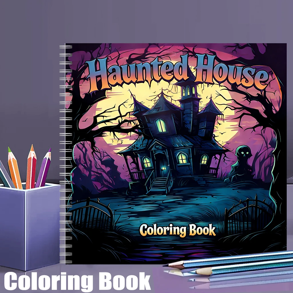 Livro de Colorir Casa Assombra - Painting Supplies avaliação e preço