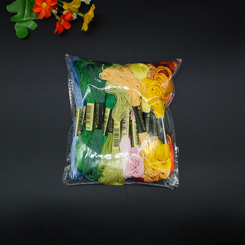 Kit de Fios de Algodão Multico - Cotton Embroidery Thread Skeins avaliação e preço