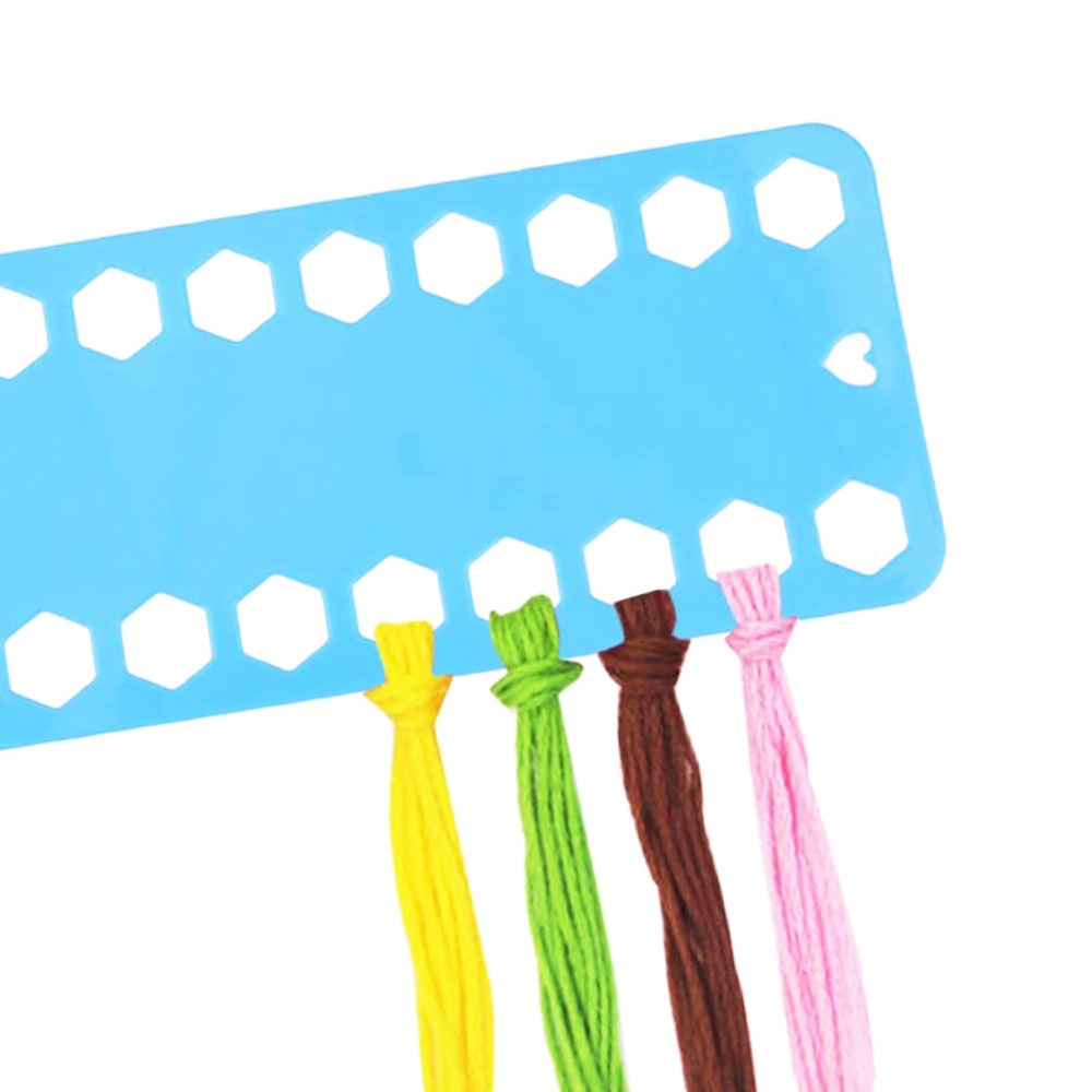 10 pçs ponto cruz corda buraco - Cotton Embroidery Thread Skeins avaliação e preço