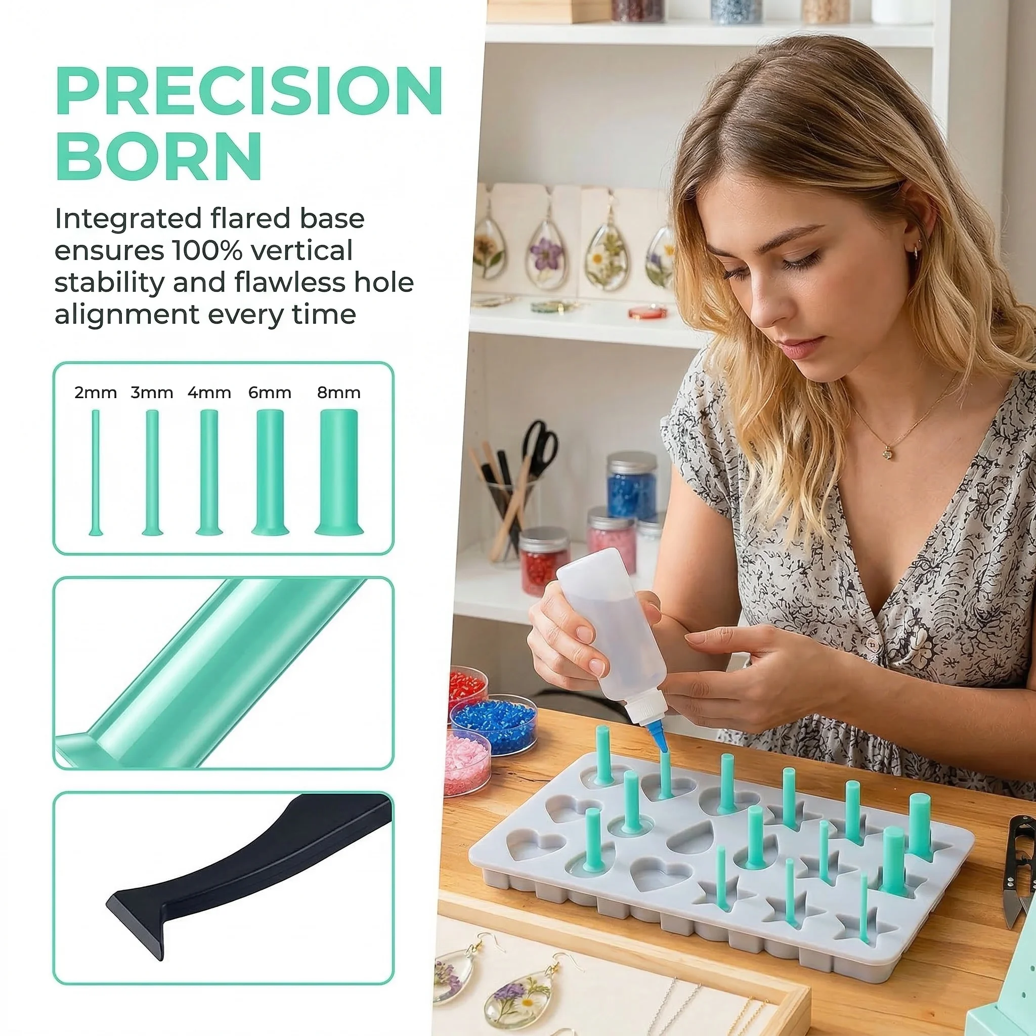 Kit de Ferramentas para Abrir  - Silicone Epoxy Resin Molds Set avaliação e preço