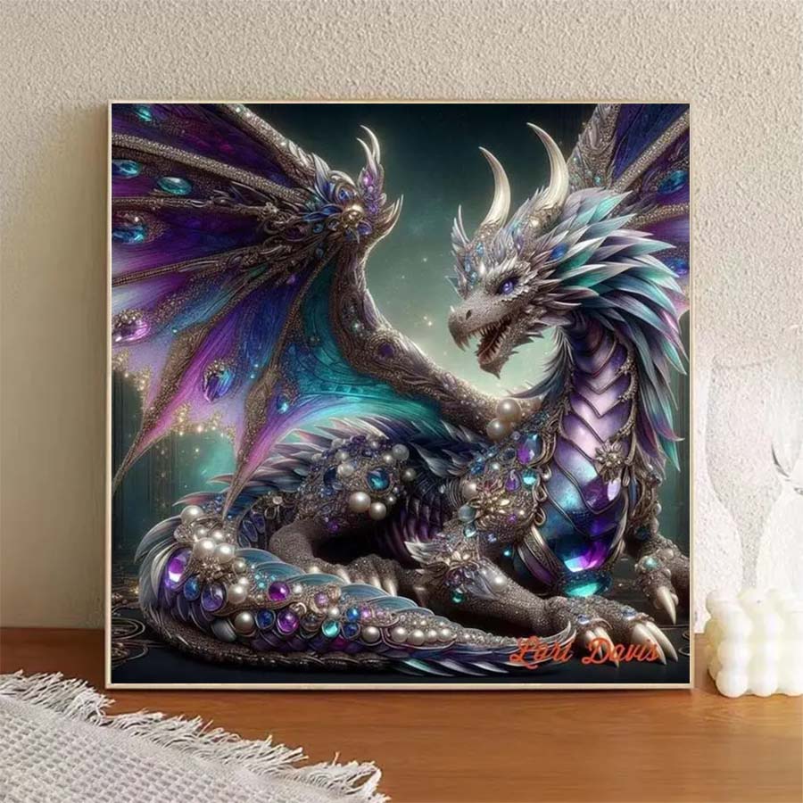1 peça de tecido flocado 5D DI - 5D Diamond Painting Kit Full Drill avaliação e preço