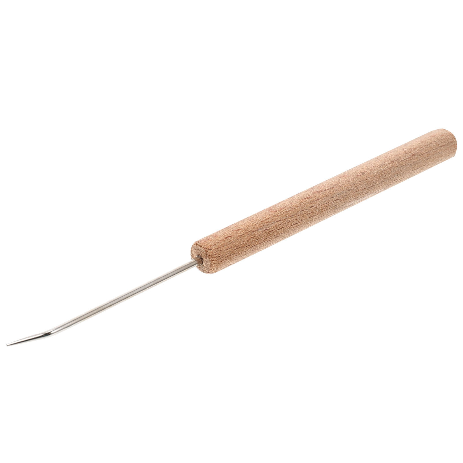 1 unidade de agulhas de crochê - Wooden Crochet Hooks Ergonomic Handle avaliação e preço